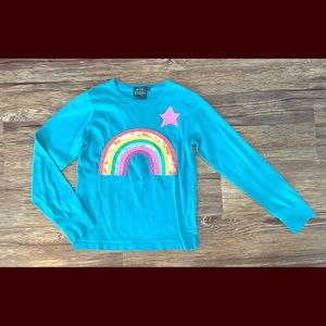 Mini Biden | Long Sleeve | Blue Rainbow Tee